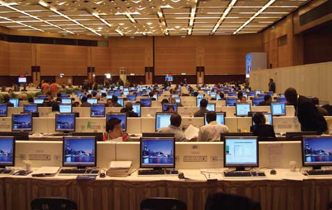 World Trade Organization press center powered by NComputing.